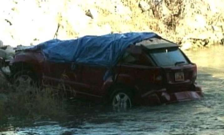 18 month old found alive 14 hours after car plunges into