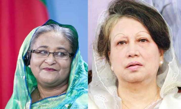 bangladesh pm rules out dialogue with arch rival zia