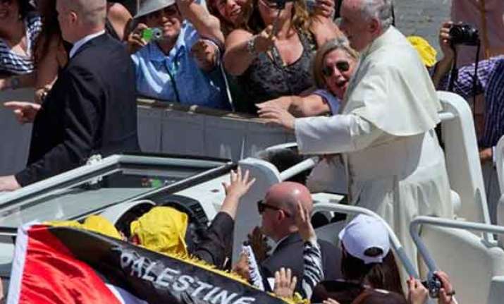 pope canonizes 2 saints from 19th century palestine