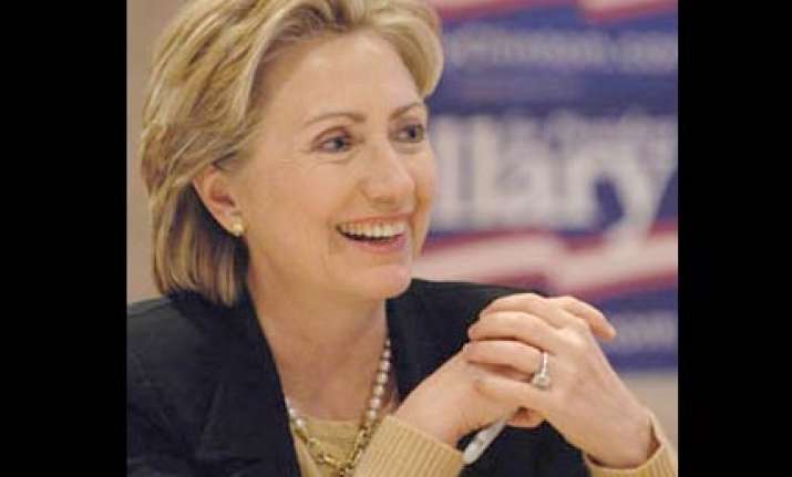 clinton greets people on occasion of diwali