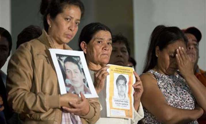 parents of mexico missing meet with president