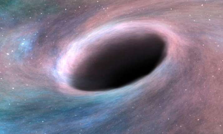 glimpse of black hole by the illumination of big bang