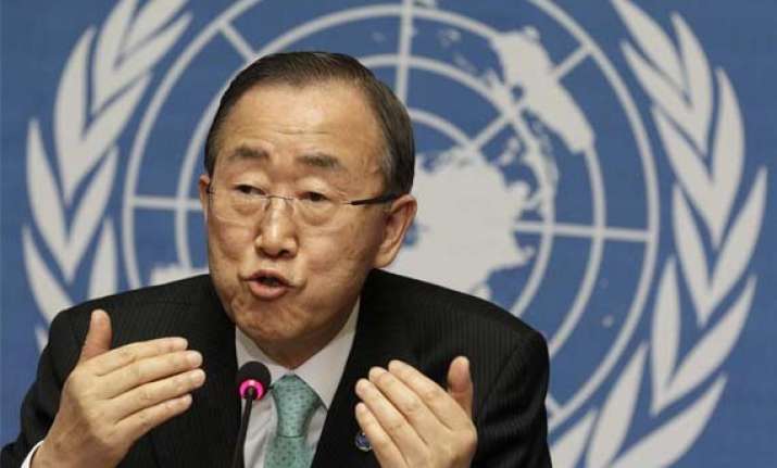 un chief asks india pakistan to resolve their issues