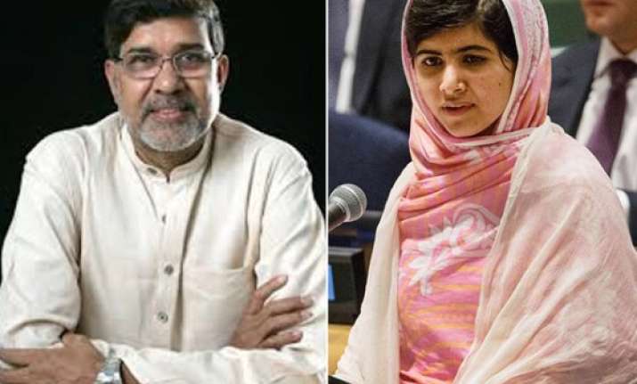india s kailash satyarthi and pakistan s malala yousafzai