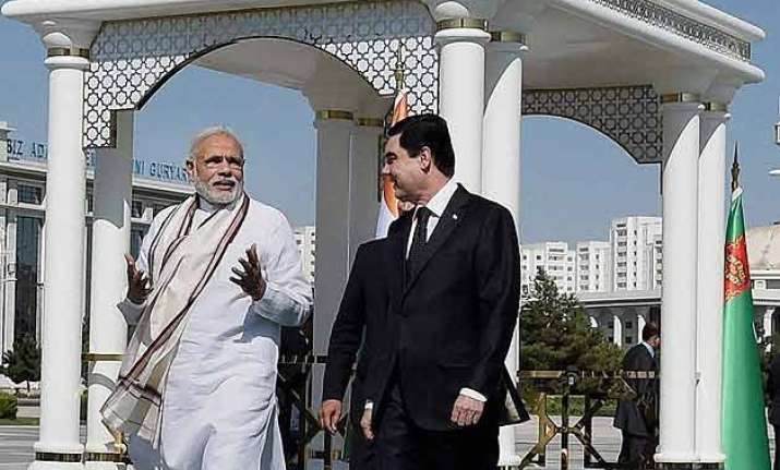 connectivity key aspect of india turkmenistan ties pm modi