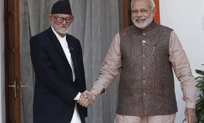 nepal pm came to know about earthquake from narendra modi s