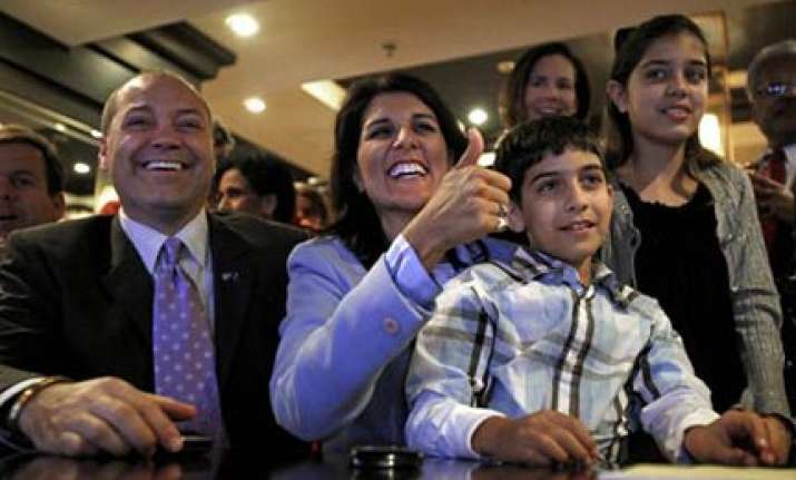 indian american nikki haley creates history wins s carolina