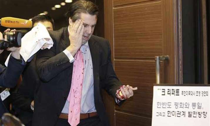 attack on us envoy part of s.korea s violent protest history