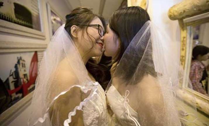 when a chinese lesbian couple defies law and says i do
