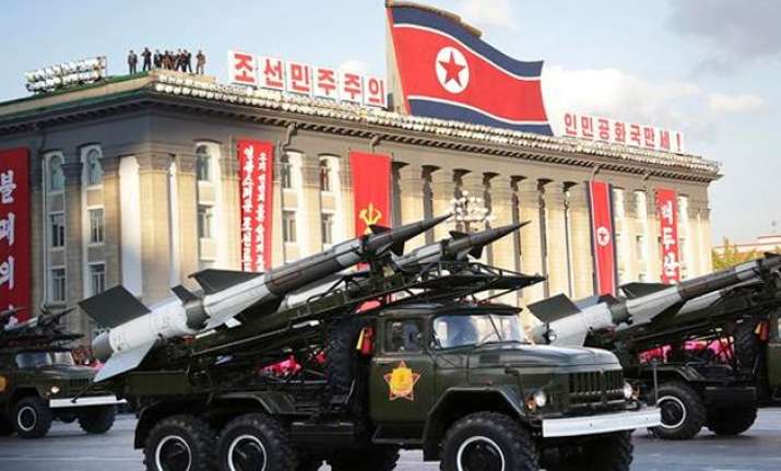 north korea fires short range projectiles into sea report