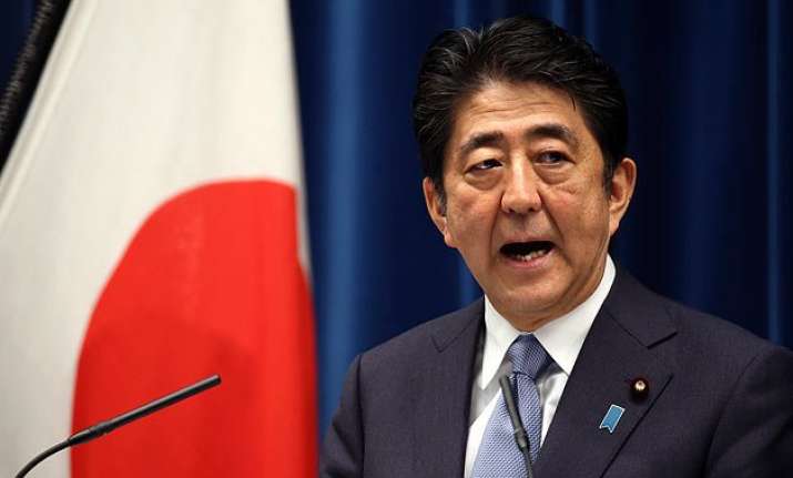 prime minister shinzo abe stops short of apology for world