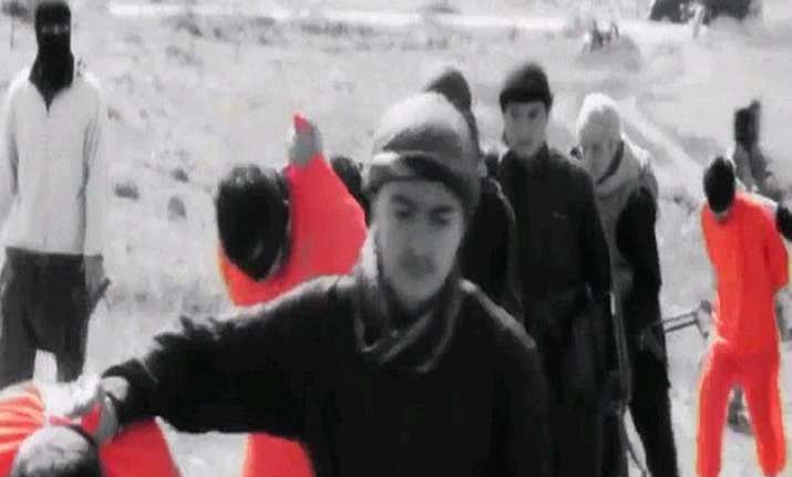 in new video isis claims beheading of 8 shiites in syria s