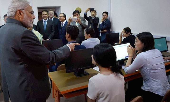 pm modi releases first uzbek hindi dictionary