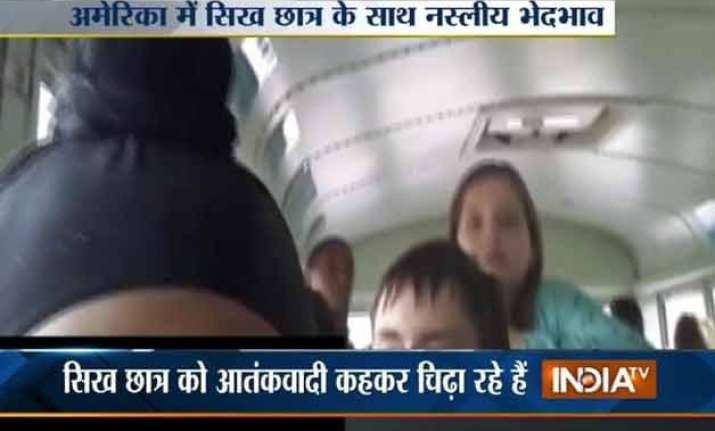 sikh boy racially abused in us video goes viral