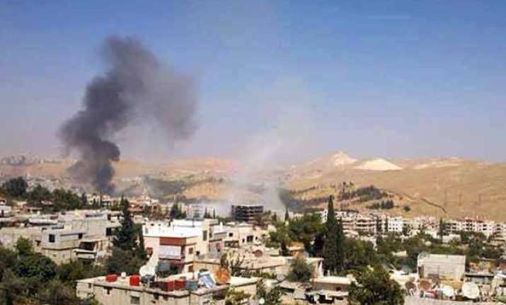 insurgents shell russian embassy in syria during rally