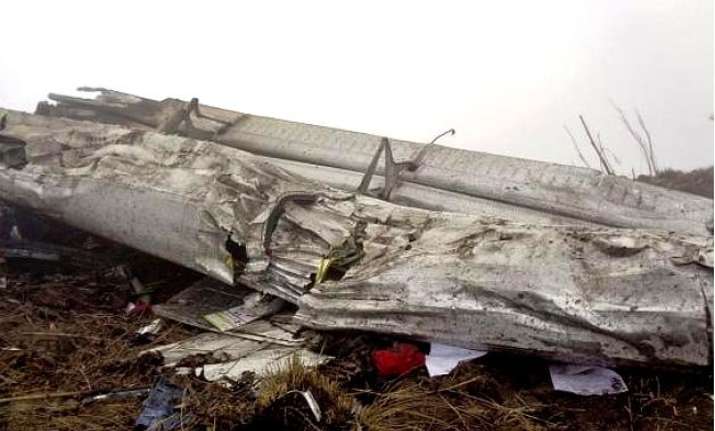 nepal plane with 11 people crash lands crew members feared
