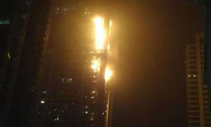 fire in abu dhabi building kills 10
