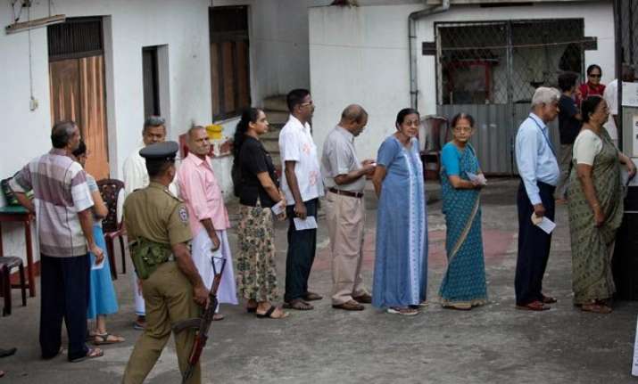 sri lanka begins voting for parliamentary polls