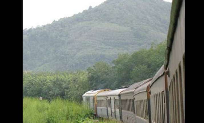 china begins work on rail link upto arunachal