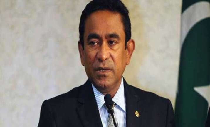 maldives arrests ex president under anti terrorism laws