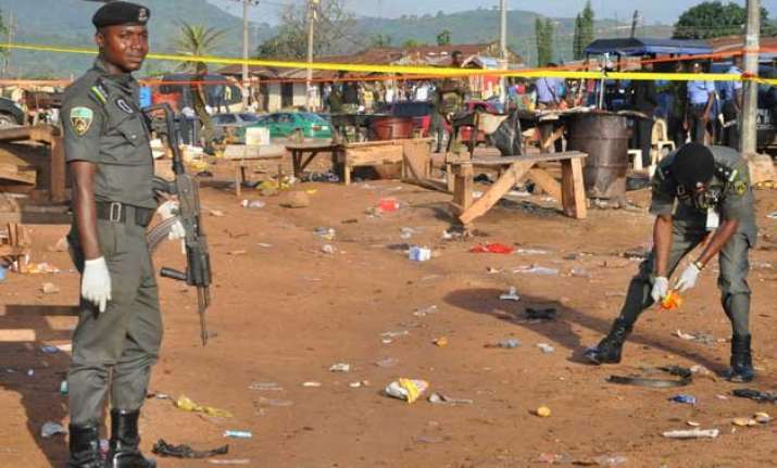 nigeria suicide bombers kill 40 including in 2 mosques