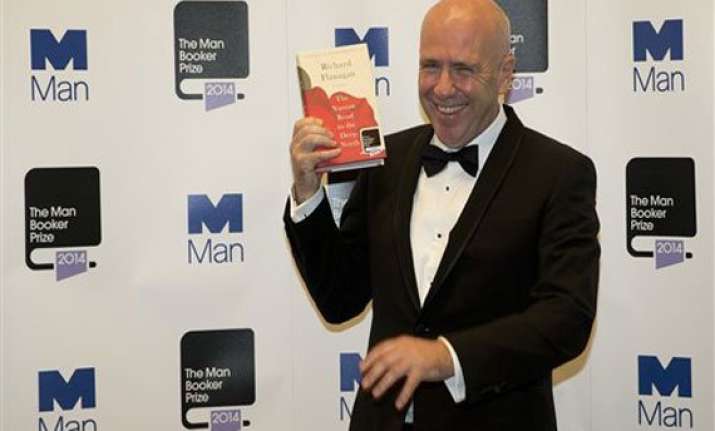 australia s richard flanagan wins booker fiction prize