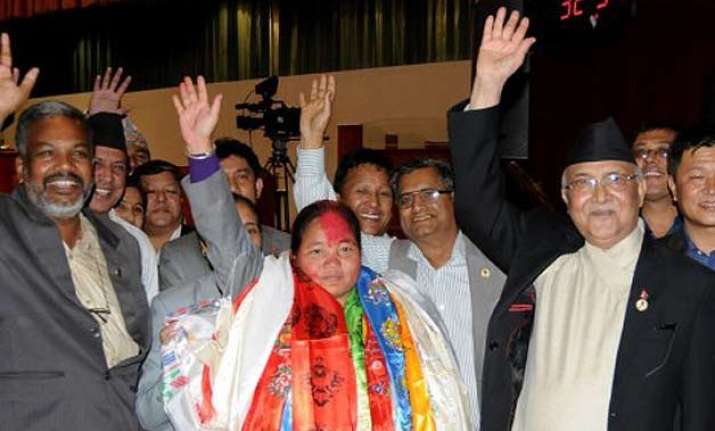 nepal elects first woman speaker of parliament