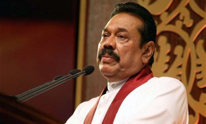 former sri lankan president mahinda rajapaksa blames india