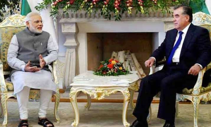modi visit india tajikistan to boost anti terror cooperation