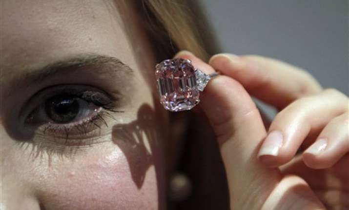 pink diamond sells for record 46 million