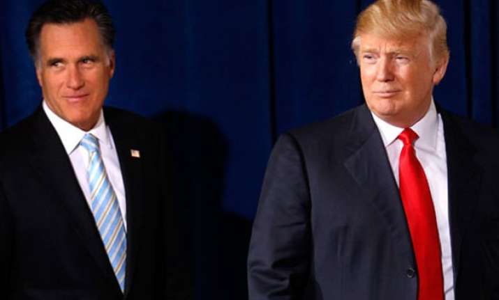donald trump is a phony a fraud mitt romney
