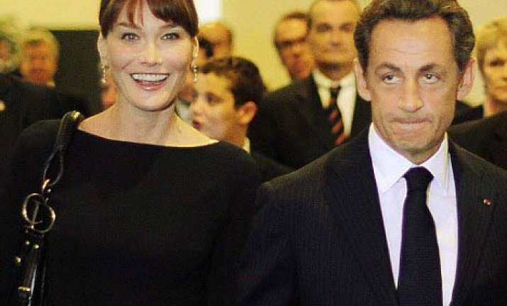 after osama s threat security stepped up for carla bruni
