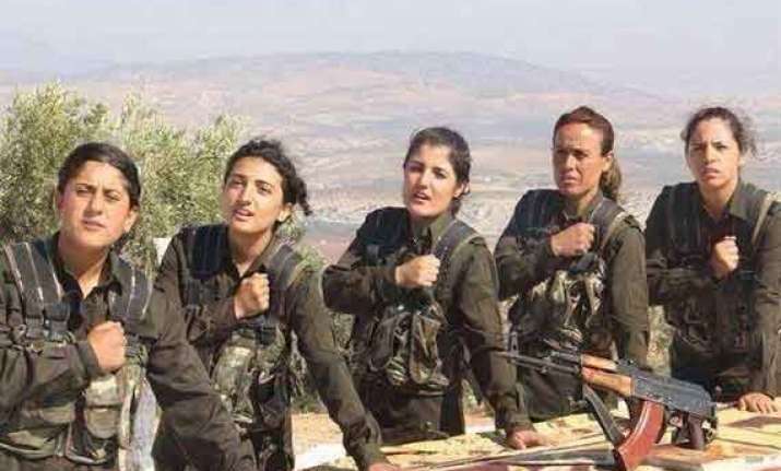 kurdish women fighters an unprecedented example of equality