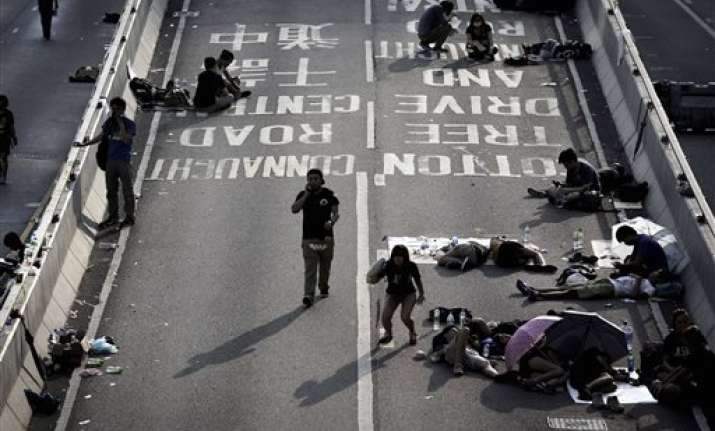 no images of hong kong protests in china s media