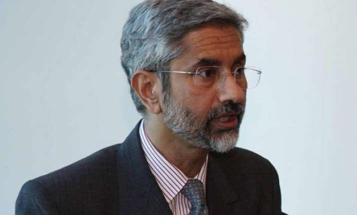 jaishankar discusses saarc co op in bhutan on 1st leg of