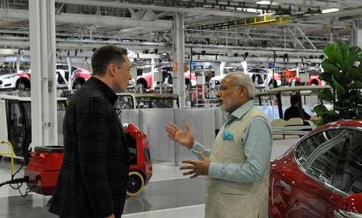 pm modi shows keen interest in using tesla s power ball