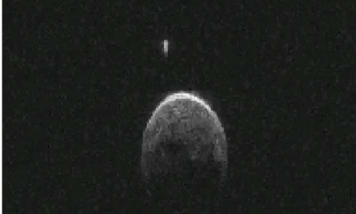 asteroid that flew past earth has small moon