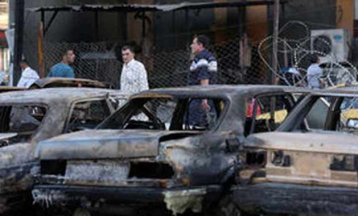car bombs across iraq kill 56 wound dozens