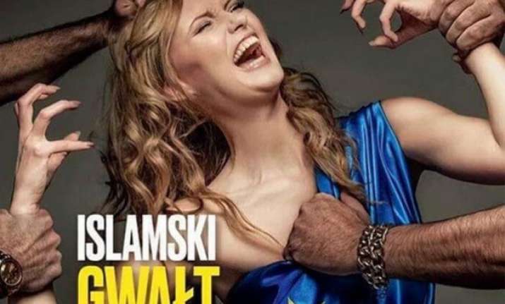 islamic rape of europe polish magazine s cover sparks