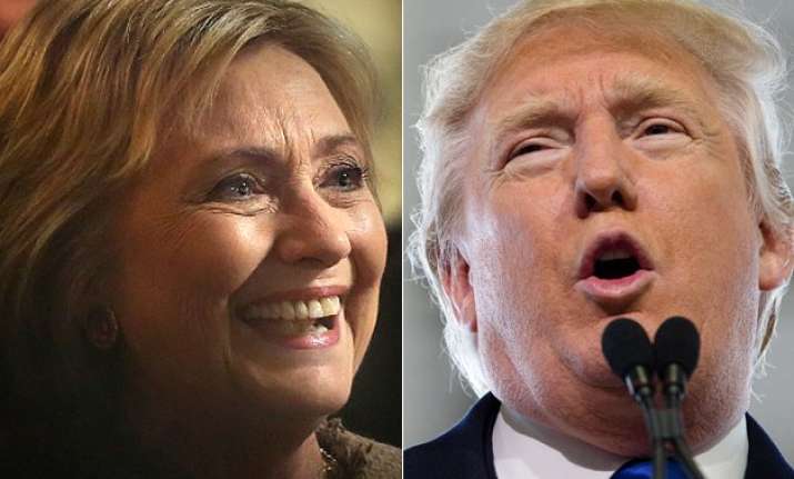 us primaries donald trump hillary clinton register big wins