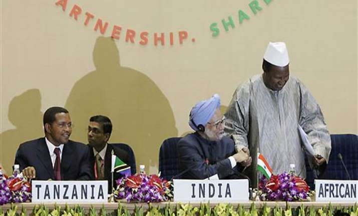 india announces 5 billion credit line for africa