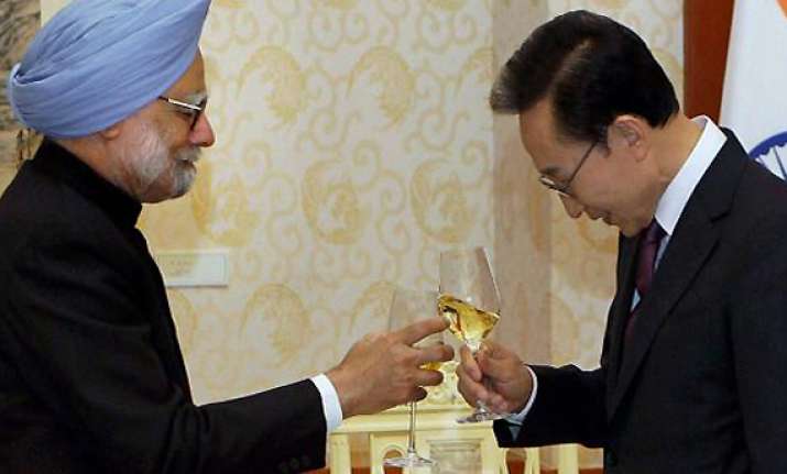 india s korea to boost political security trade ties
