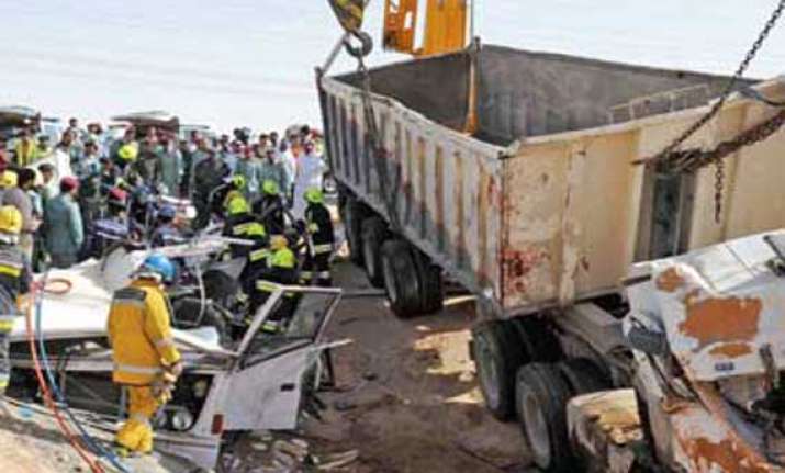 10 indians among 15 asian workers killed in dubai road