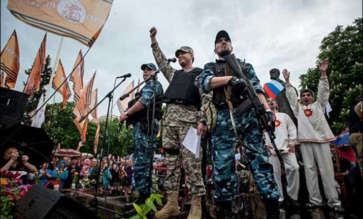 insurgents in eastern ukraine declare independence