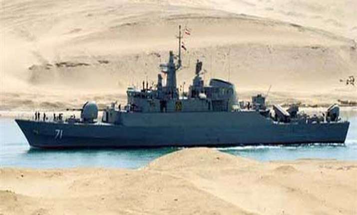 iran warships enter mediterranean says naval commander