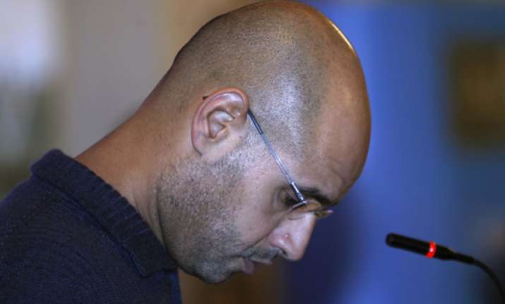 jailed gadhafi son has no lawyer rights group