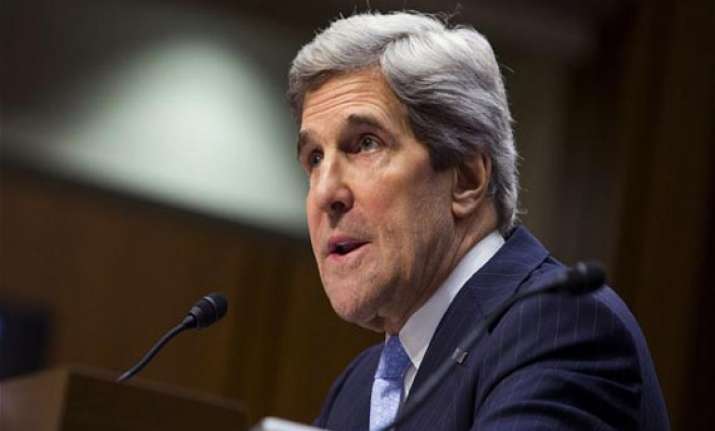 kerry us will stay the course despite shutdown