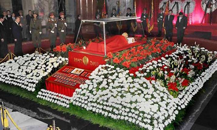 kim jong il now in hell with stalin john mccain