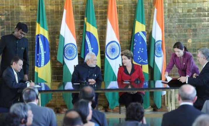 narendra modi meets brazilian president 3 bilateral