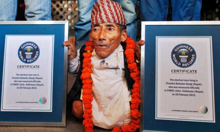nepalese man 72 declared shortest person ever